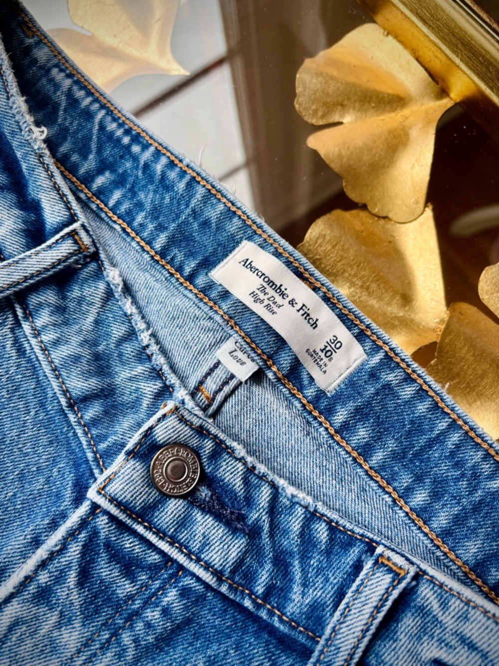 A&F 🫎 High Rise Dad Jean Petite - Picture 8 of 11